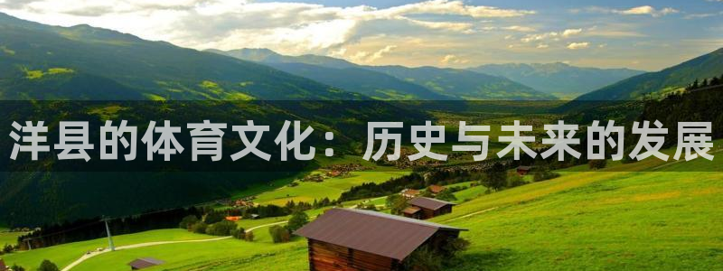 意昂4集团简介：洋县的体育文化：历史与未来的发展