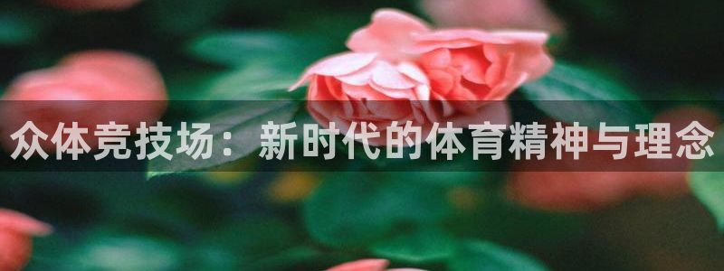 意昂平台体育：众体竞技场：新时代的体育精神与理念