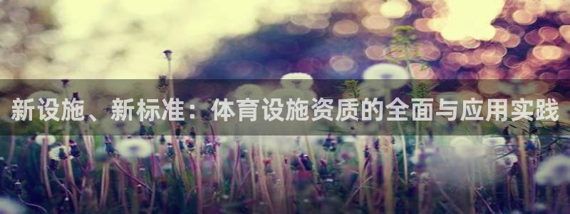 意昂4娱乐：新设施、新标准：体育设施资质的全面与应用