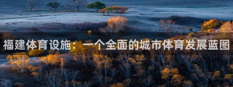 德国意昂4集团：福建体育设施：一个全面的城市体育发展
