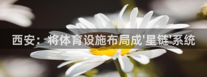 意昂体育4是干嘛的公司：西安：将体育设施布局成\'星