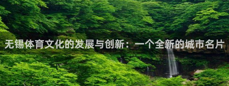 意昂4集团E.ON：无锡体育文化的发展与创新：一个全