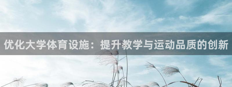 意昂4科技：优化大学体育设施：提升教学与运动品质的创新