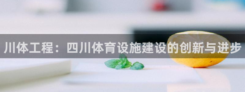 意昂体育4招商：川体工程：四川体育设施建设的创新与进步